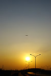 飞跃夕阳
