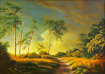 油画 风景