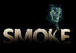 smoke字体设计