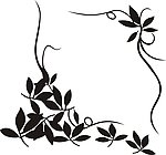 树叶花纹