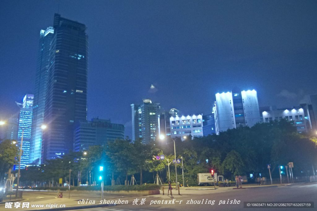 夜景 深圳建筑夜景(非高清)