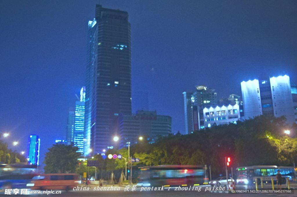 楼景 深圳建筑夜景(非高清)