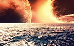 星球与海
