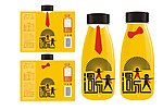 瓶装饮料包装设计