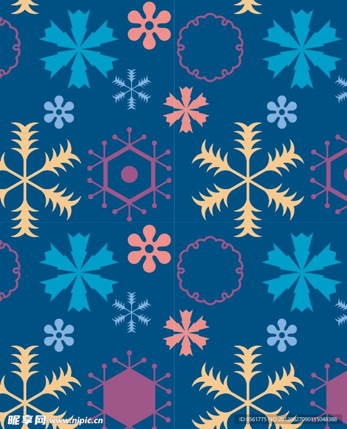 冬天雪花