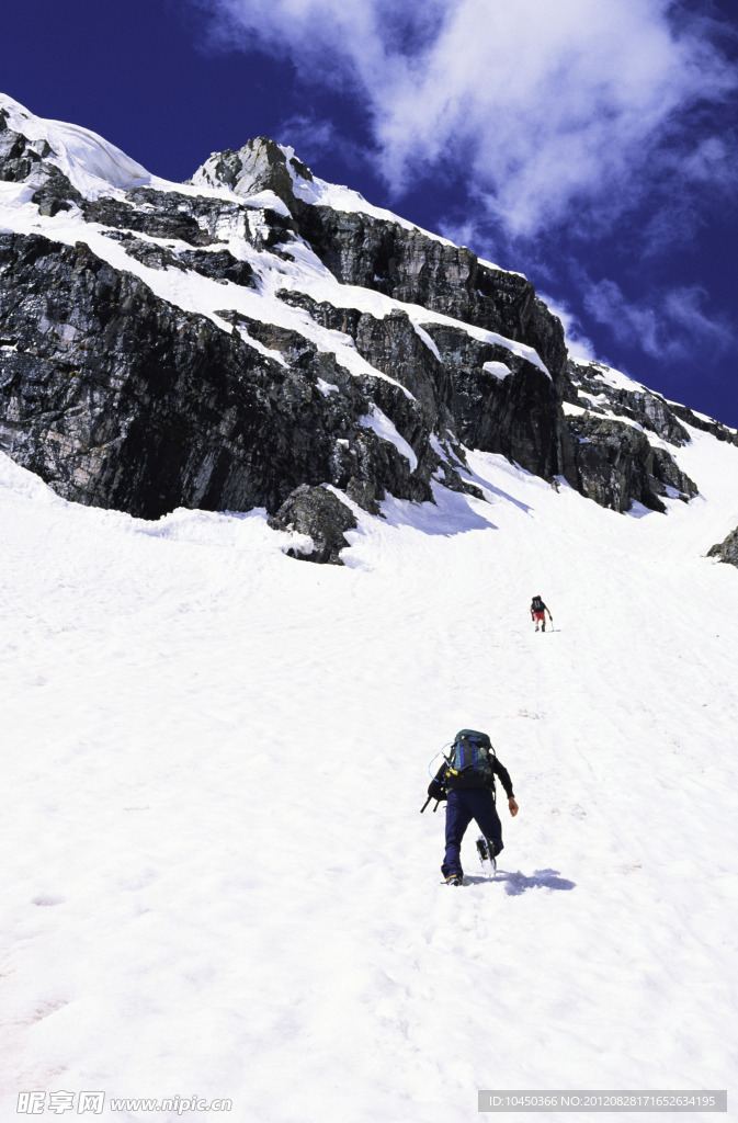 极限运动 登雪山