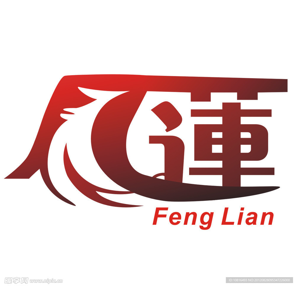 凤莲标志 cdr