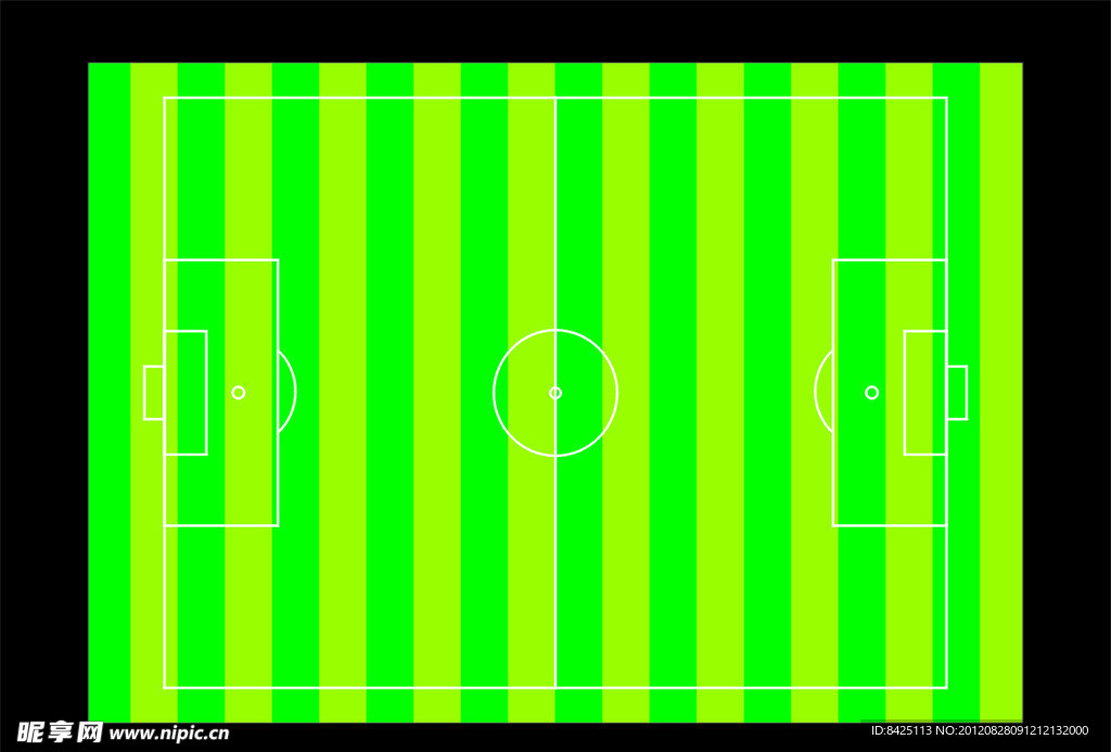 足球场平面图