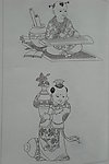历代童婴图白描集