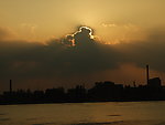 沂河夕阳