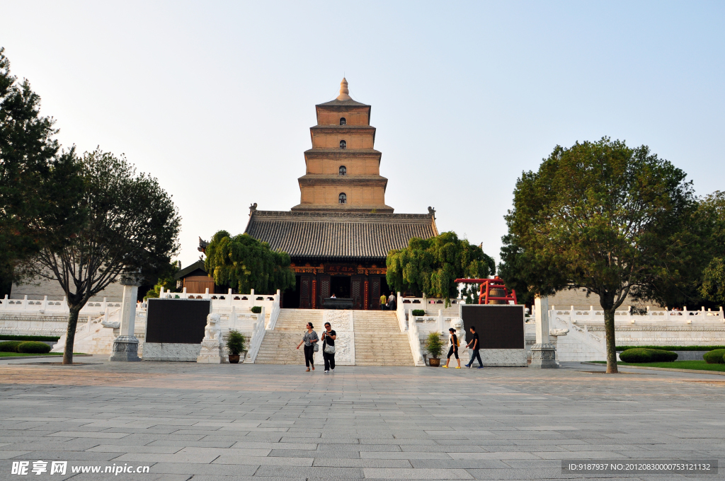 大雁塔景区图库