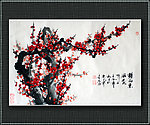 国画梅花