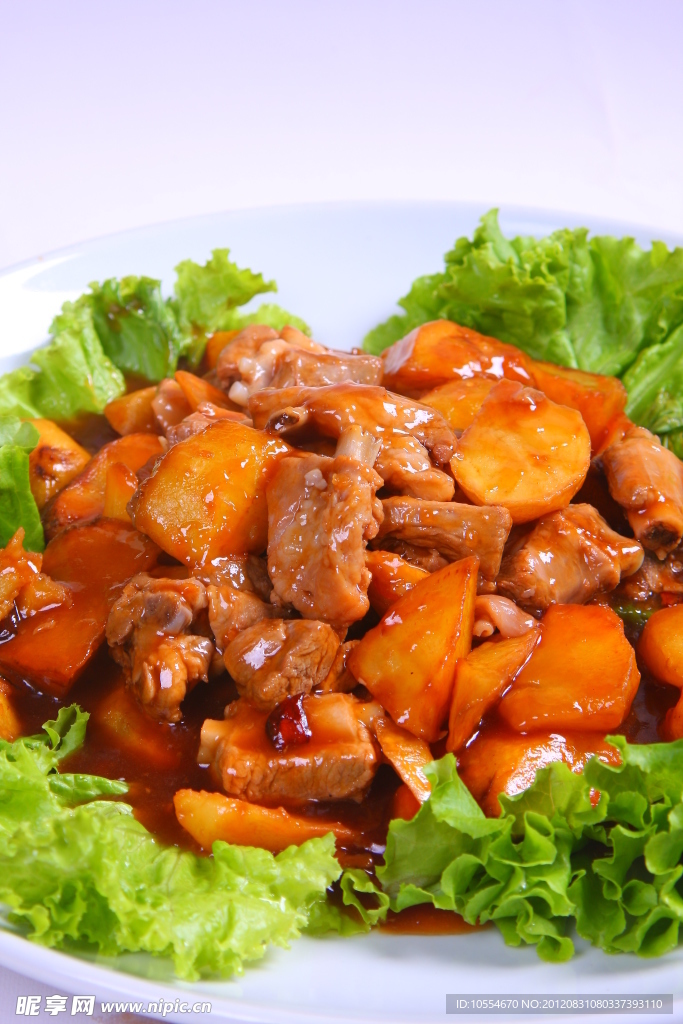 土豆炖排骨