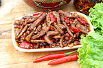 干煸辣肉丝