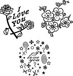 玫瑰花 梅花