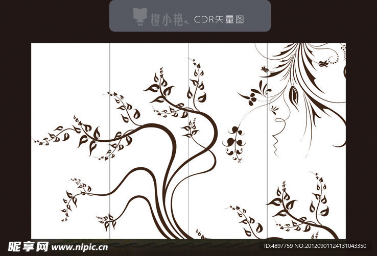 移门花纹