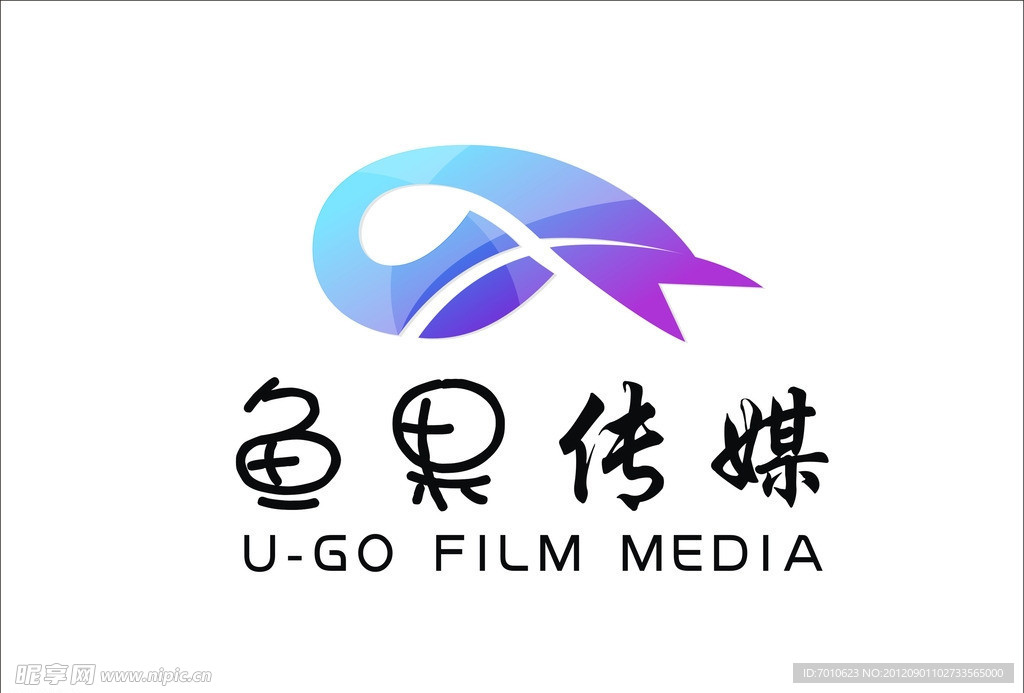 鱼果文化传媒公司logo