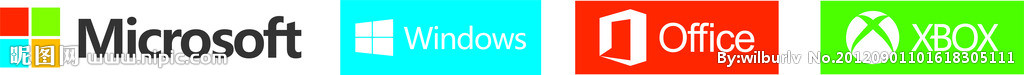 微软新logo标志