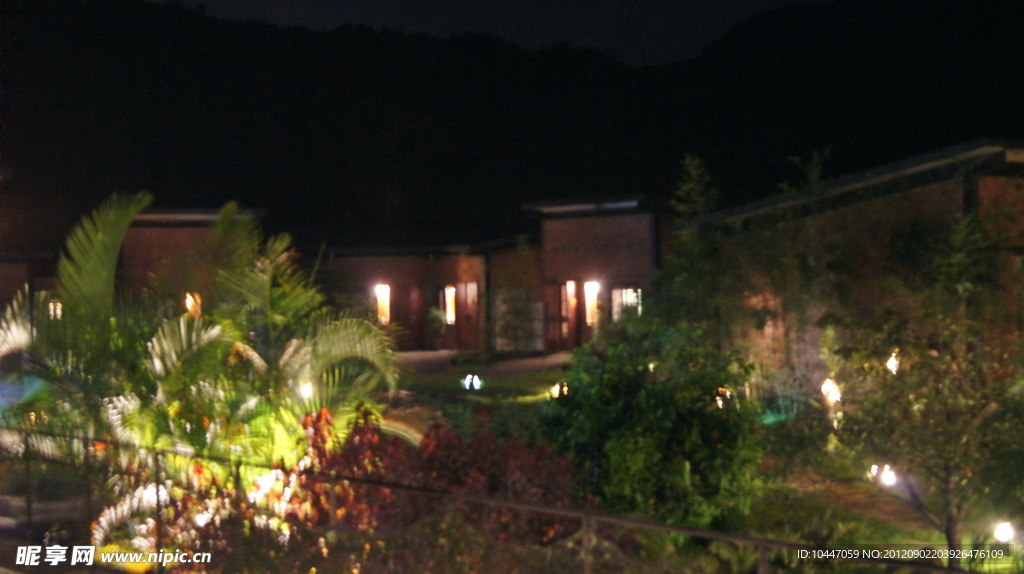 宜兰古舍古乡民宿夜景(非高清)