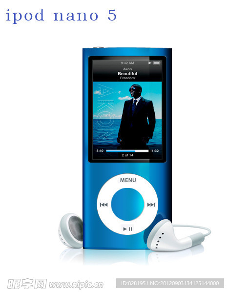 ipod nano5 效果图