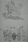历代童婴图白描集
