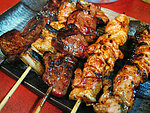 串烧鸡肉