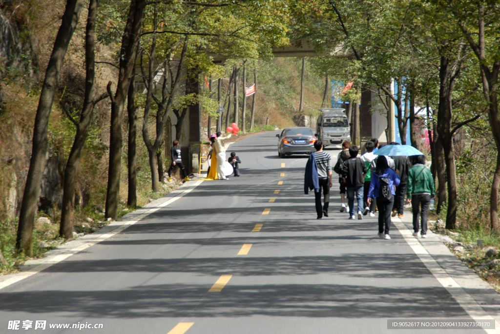 柏油路