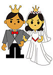 公主和王子的婚礼