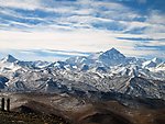 青藏高原雪山之洛子峰