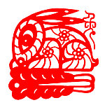 剪纸兔