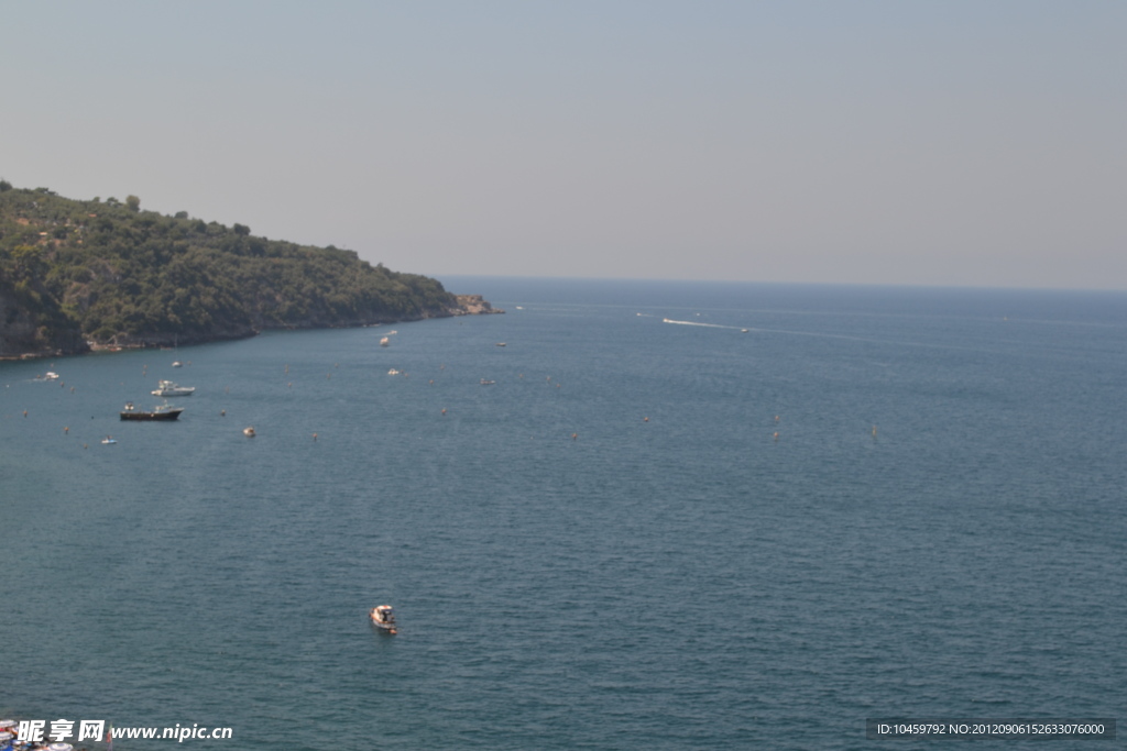 意大利 索伦托海湾 海域