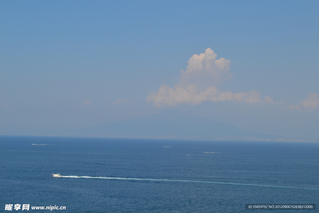 意大利索伦托海湾海域