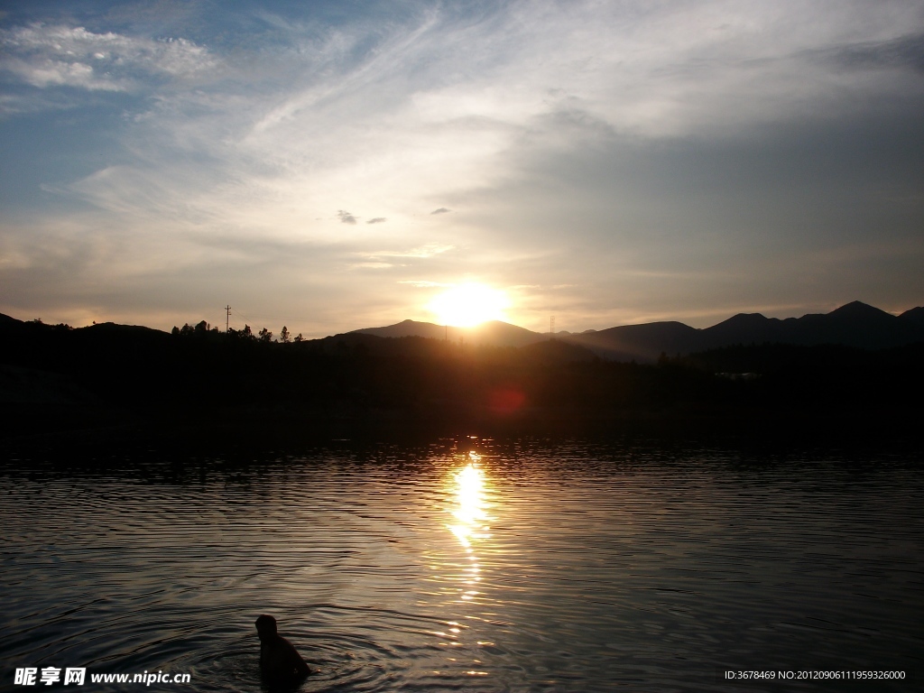 夕阳
