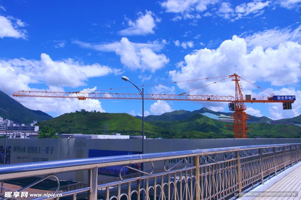 城市建筑工地