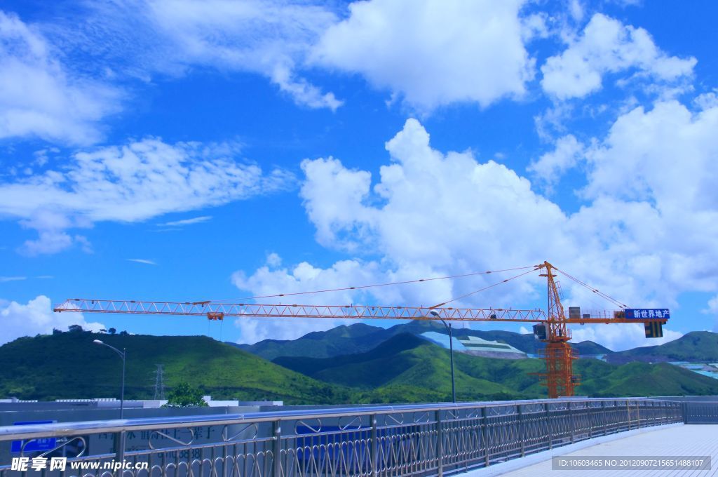 城市建筑工地