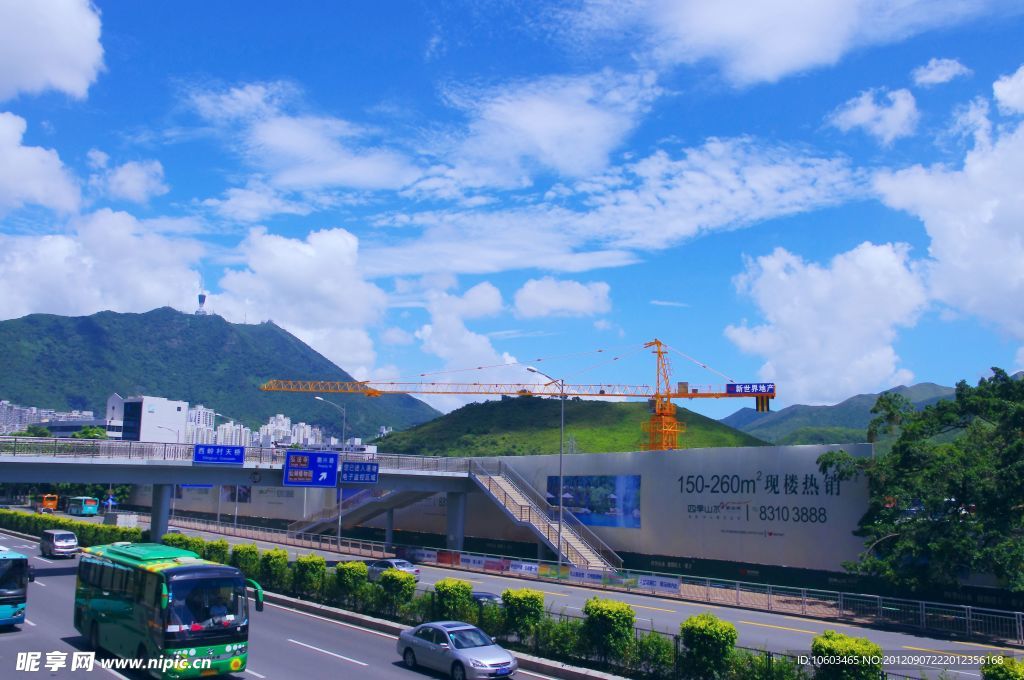 城市建筑工地