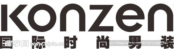 KONZEN空间服装标志