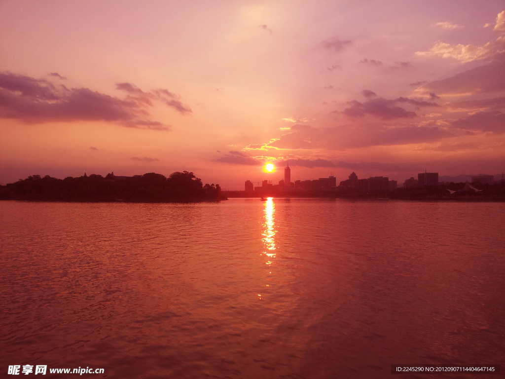 夕阳景观
