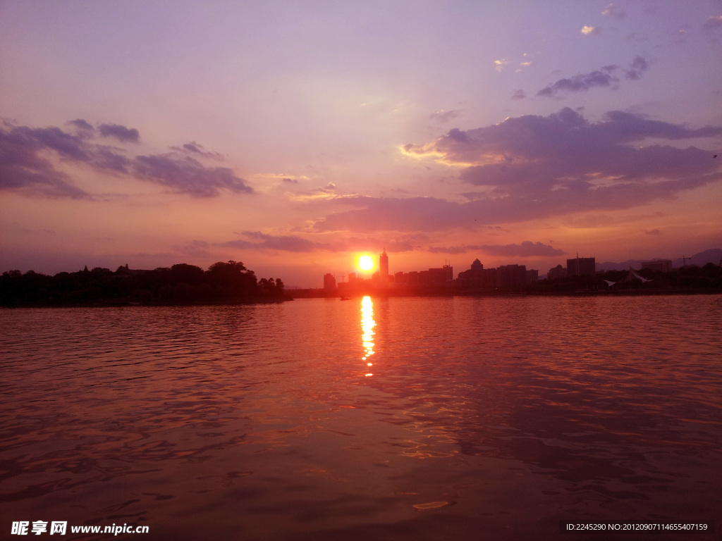 夕阳景观