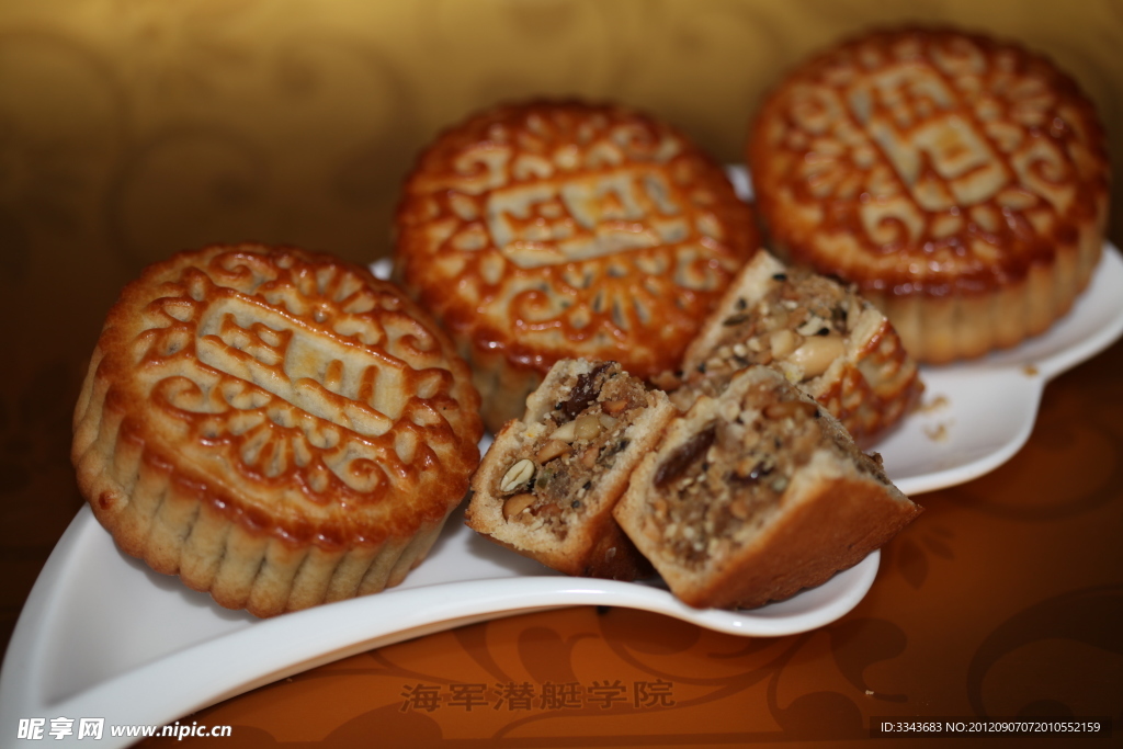 中秋节月饼静物