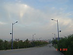 公路 路灯 天空