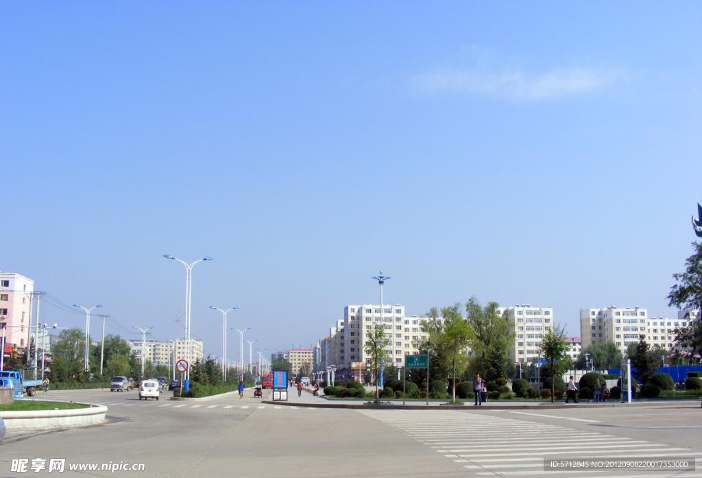 海林休闲广场马路图