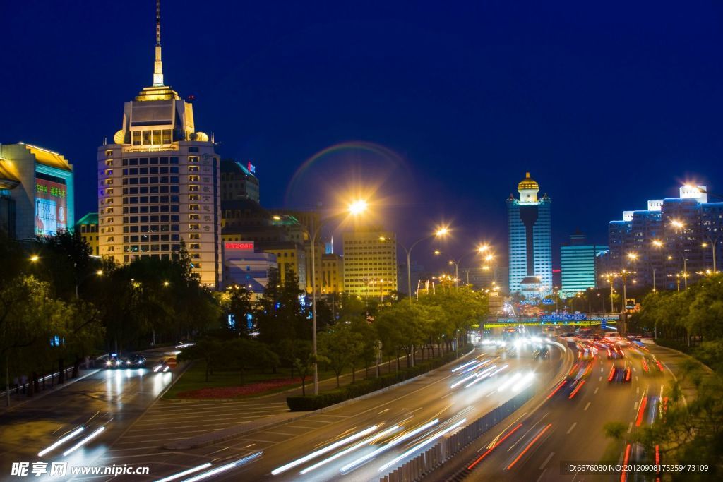北京夜景图