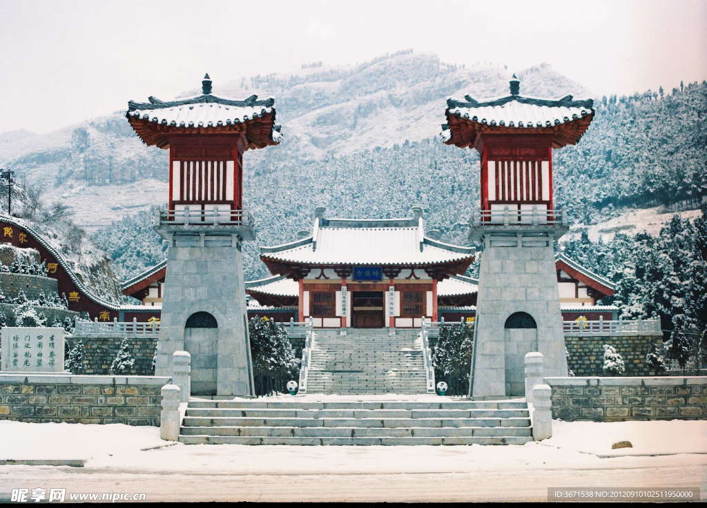 四门塔 神通寺