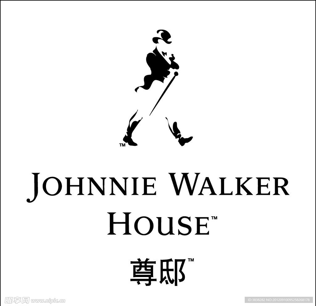 JOHNNIE WALKER矢量图