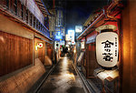 酒馆夜景