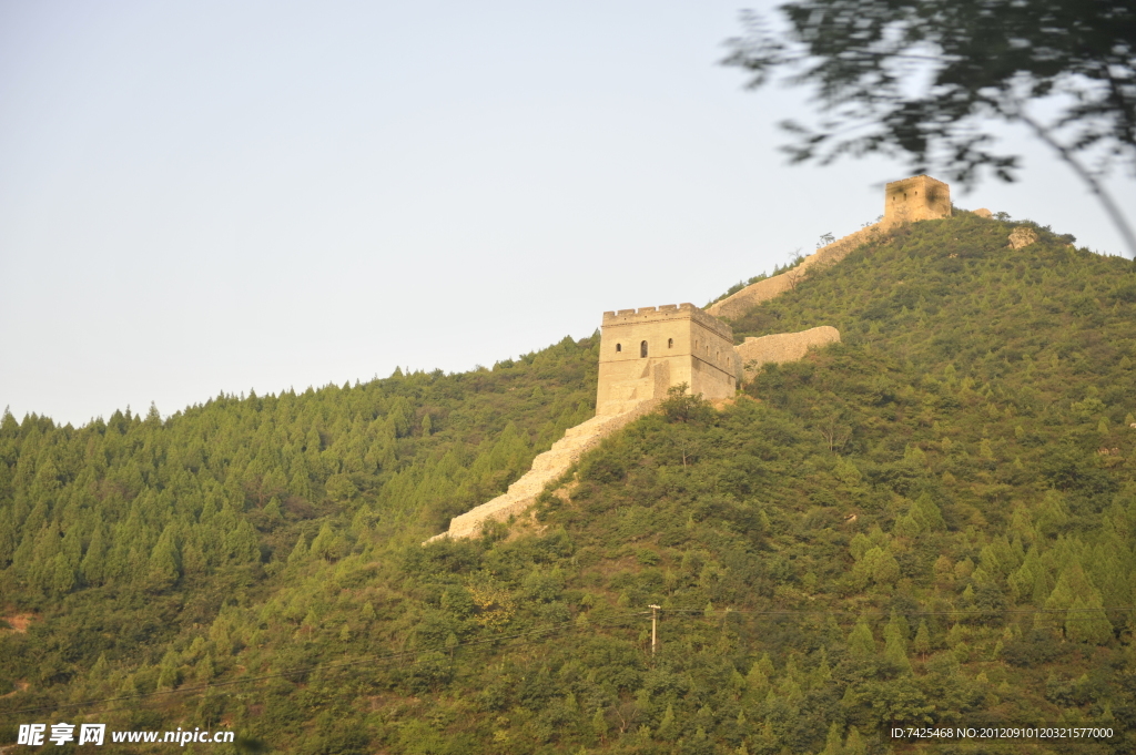 晨间长城