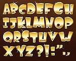 金属质感字体设计