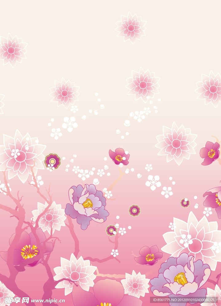 幻镜花朵
