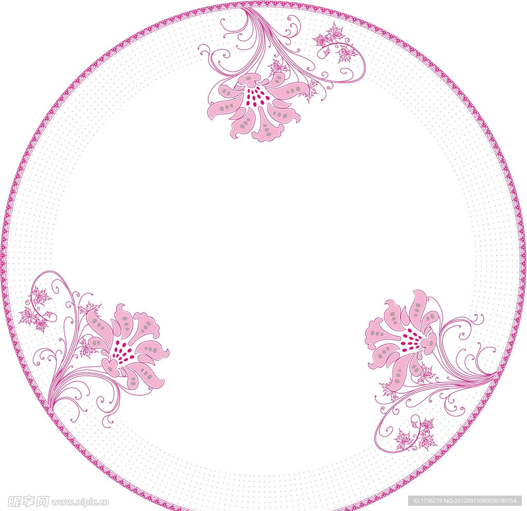 抽象花